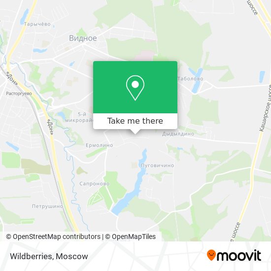 Wildberries map