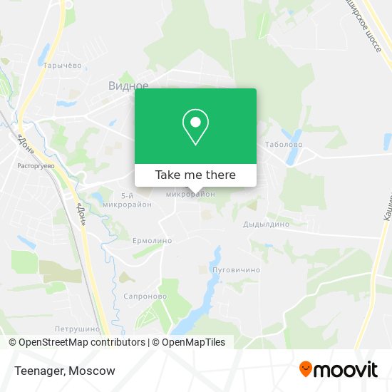 Teenager map