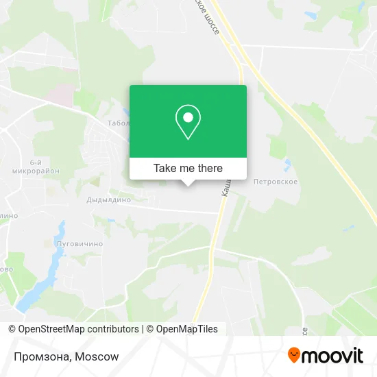 Промзона map