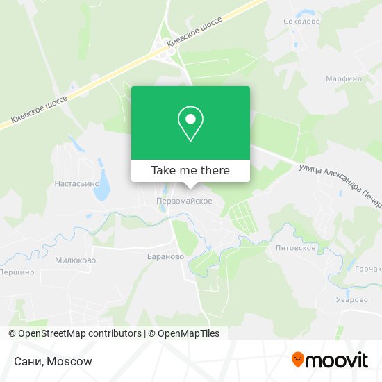 Сани map
