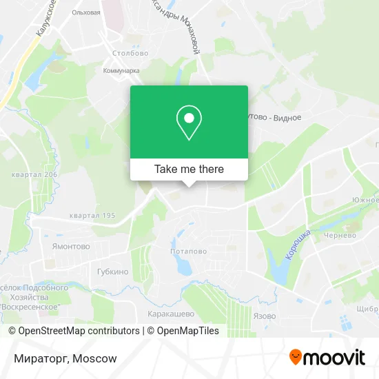 Мираторг map