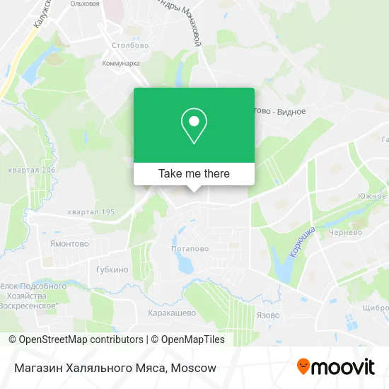 Магазин Халяльного Мяса map