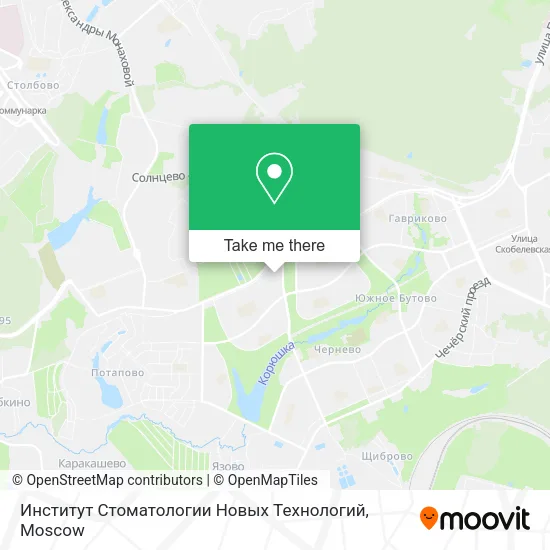 Институт Стоматологии Новых Технологий map