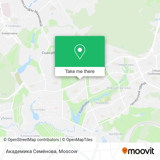 Академика Семёнова map