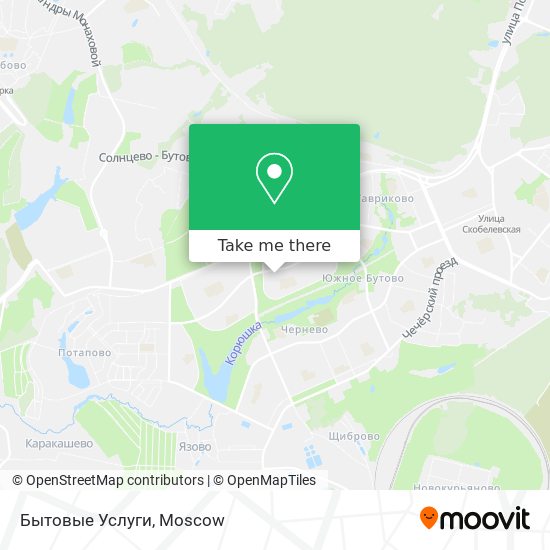 Бытовые Услуги map