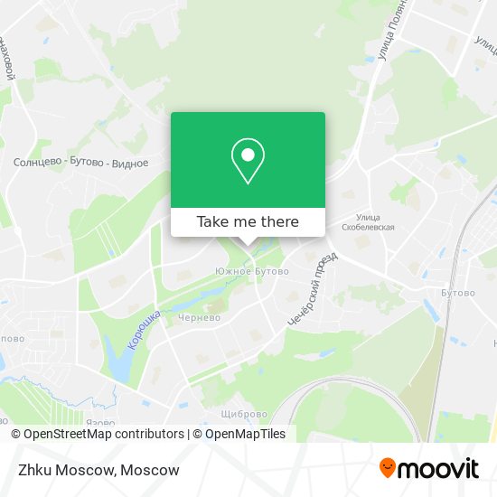 Zhku Moscow map