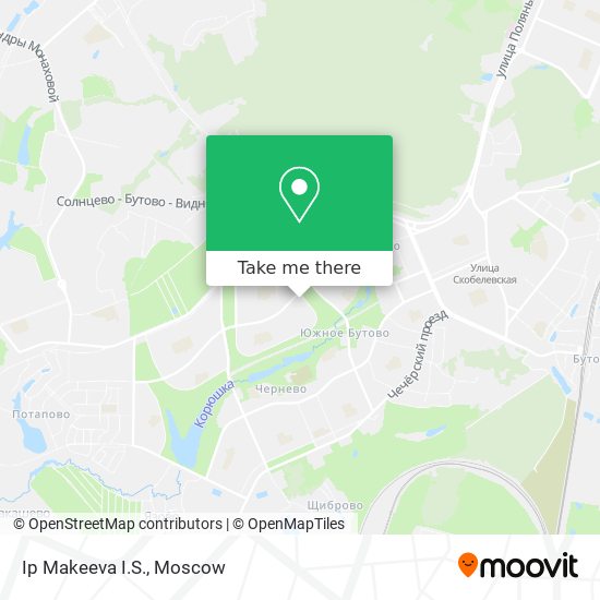 Ip Makeeva I.S. map