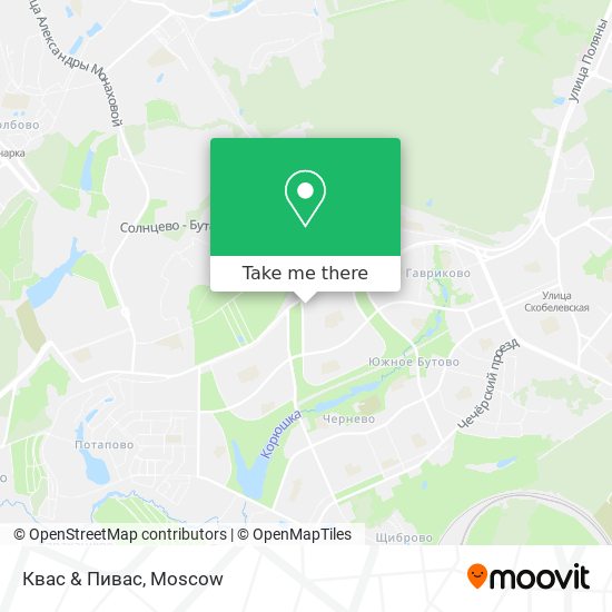 Квас & Пивас map
