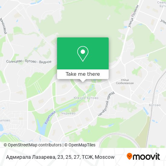 Адмирала Лазарева, 23, 25, 27, ТСЖ map