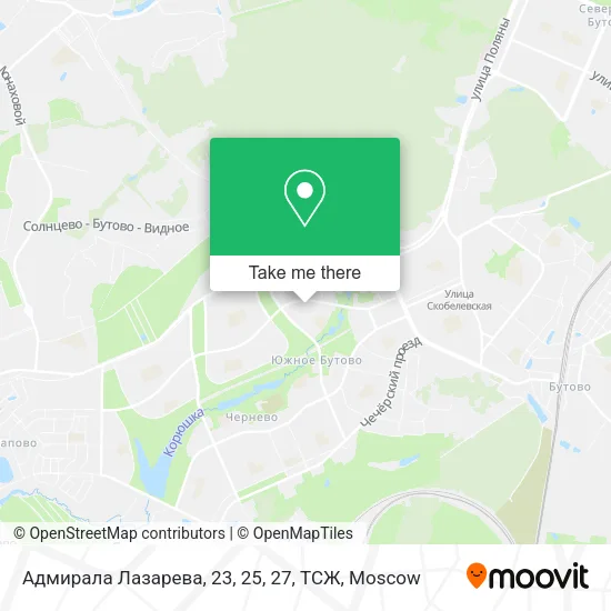 Адмирала Лазарева, 23, 25, 27, ТСЖ map