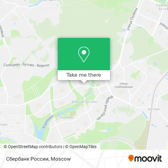 Сбербанк России map