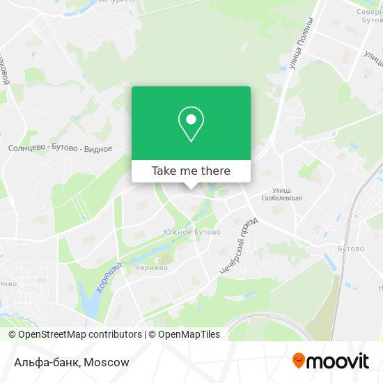 Альфа-банк map