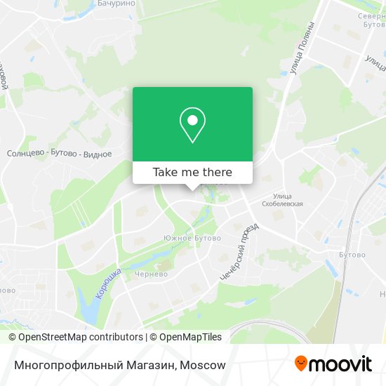 Многопрофильный Магазин map