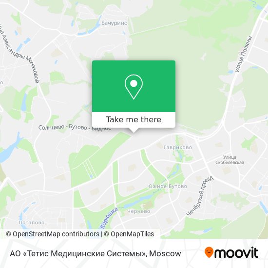 АО «Тетис Медицинские Системы» map