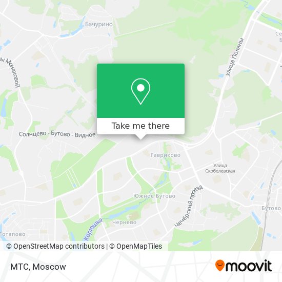 МТС map