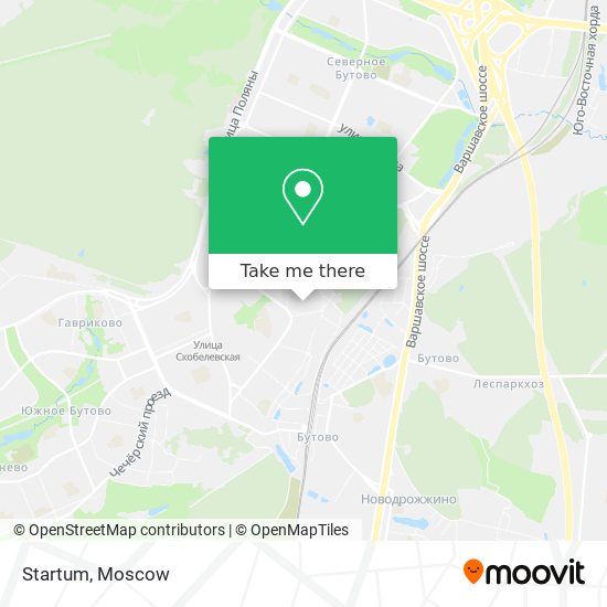 Startum map