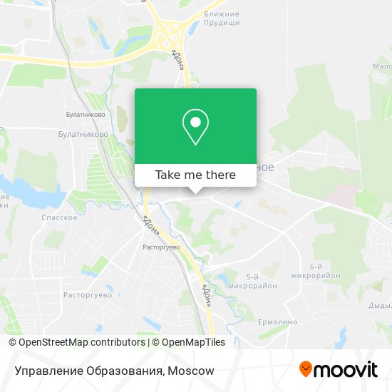Управление Образования map