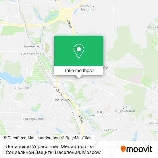 Ленинское Управление Министерства Социальной Защиты Населения map