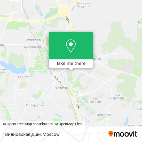 Видновская Дши map