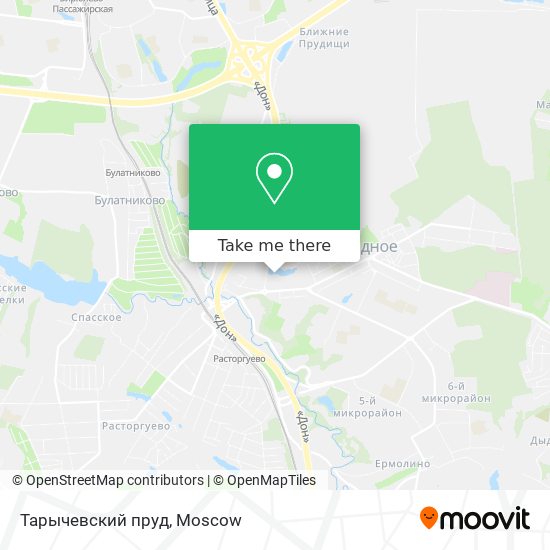 Тарычевский пруд map