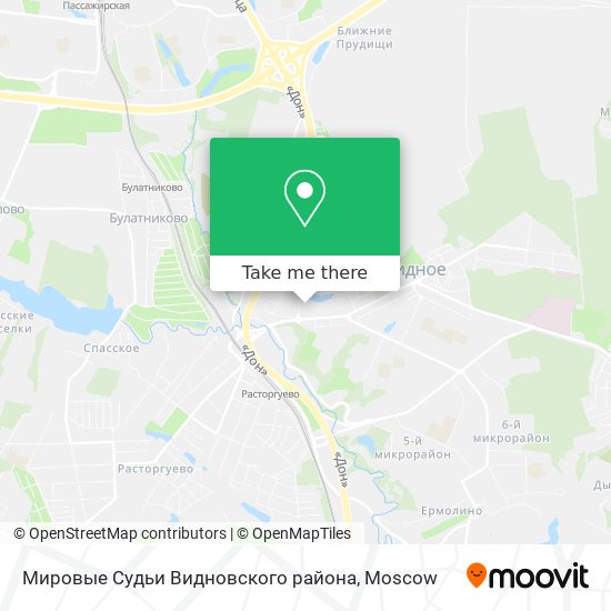 Мировые Судьи Видновского района map