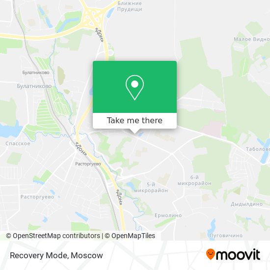 Recovery Mode map