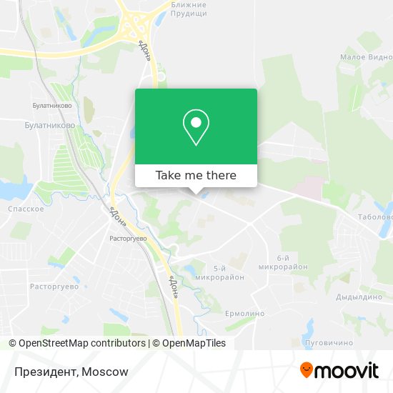 Президент map