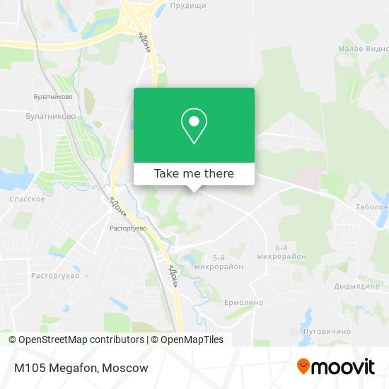 M105 Megafon map