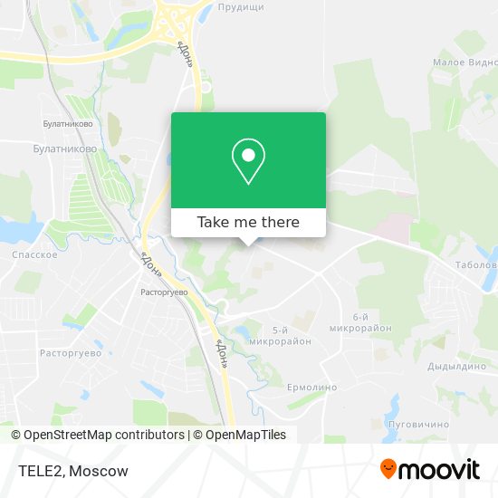 TELE2 map