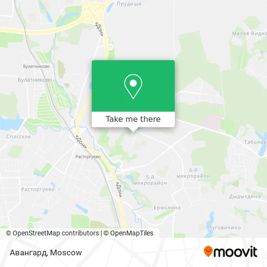 Авангард map