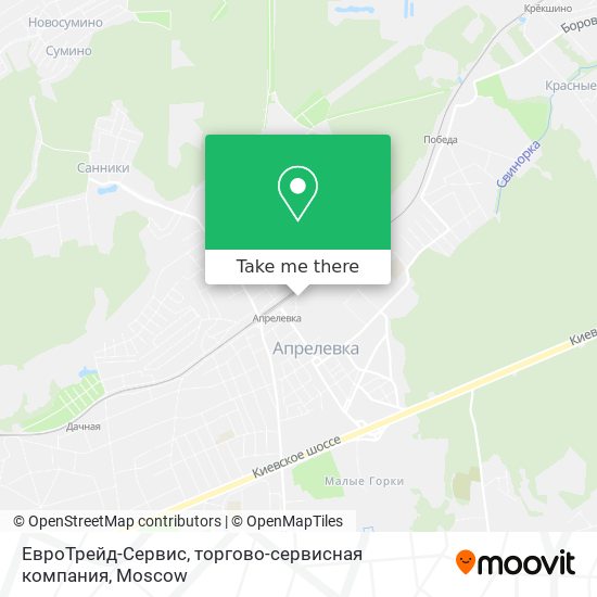 ЕвроТрейд-Сервис, торгово-сервисная компания map