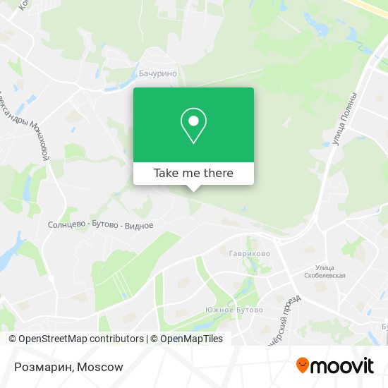 Розмарин map