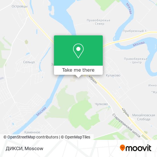 ДИКСИ map