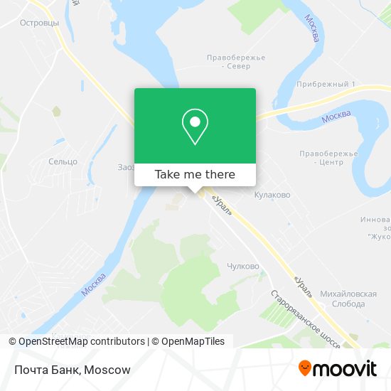 Почта Банк map