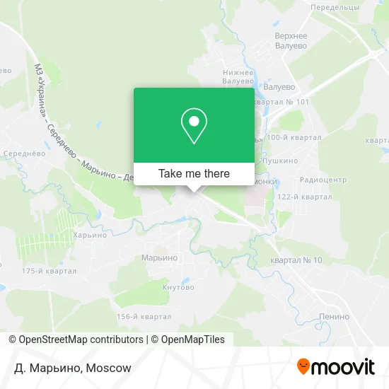 Д. Марьино map