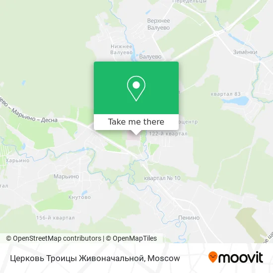 Церковь Троицы Живоначальной map
