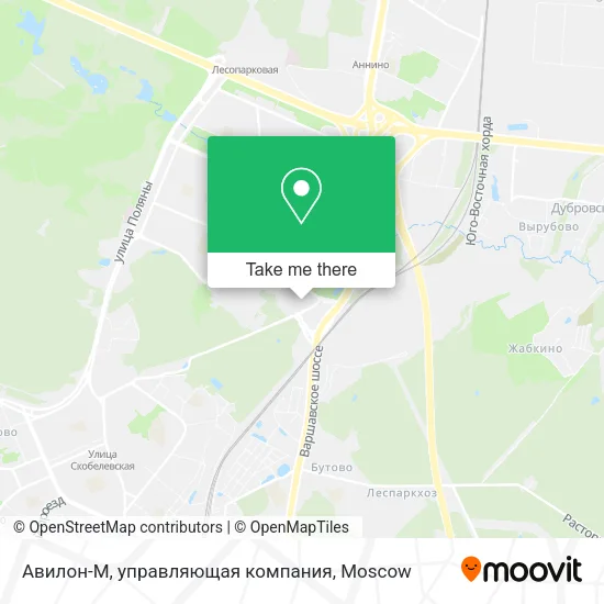 Авилон-М, управляющая компания map