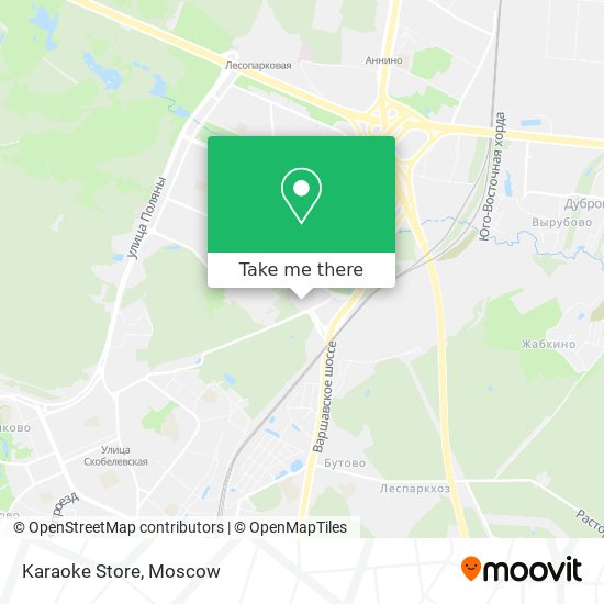 Karaoke Store map