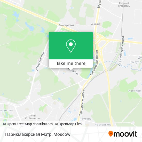 Парикмахерская Мэтр map