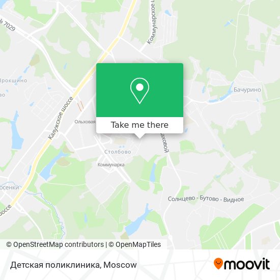 Детская поликлиника map