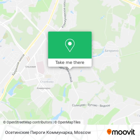 Осетинские Пироги Коммунарка map