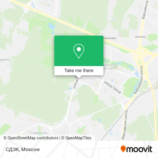 СДЭК map