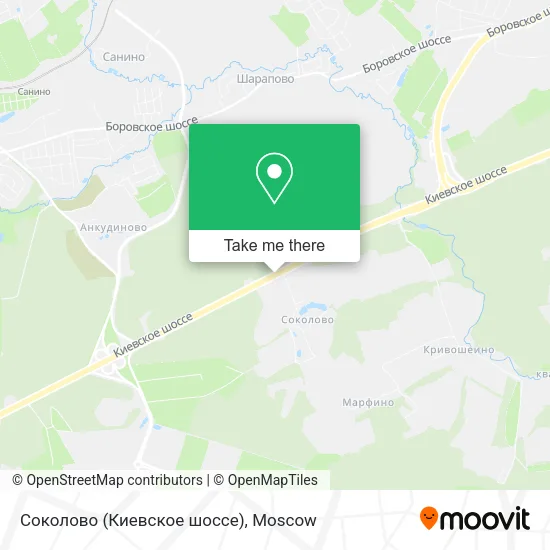 Соколово (Киевское шоссе) map