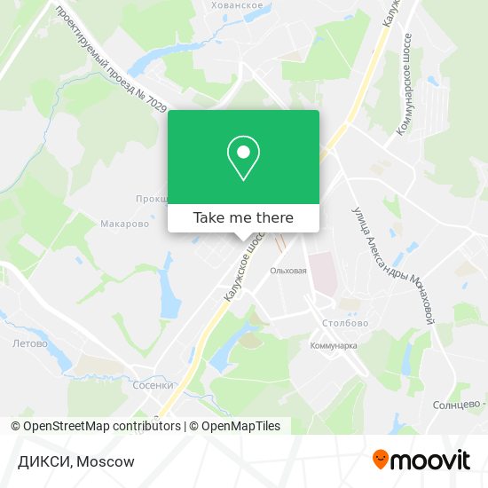 ДИКСИ map