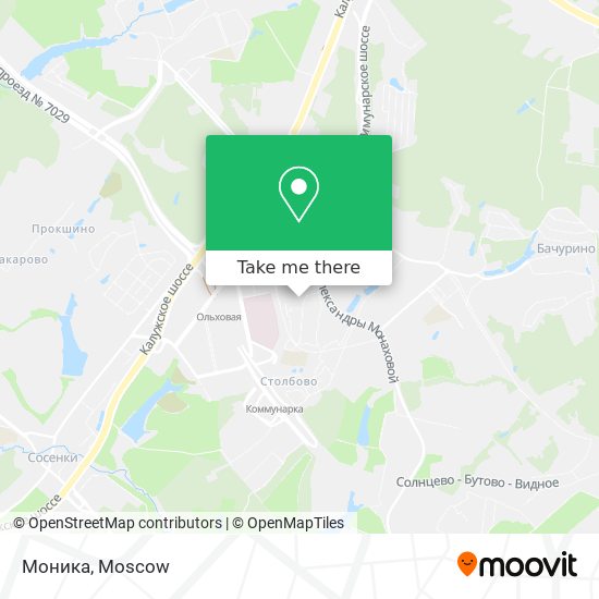 Моника map