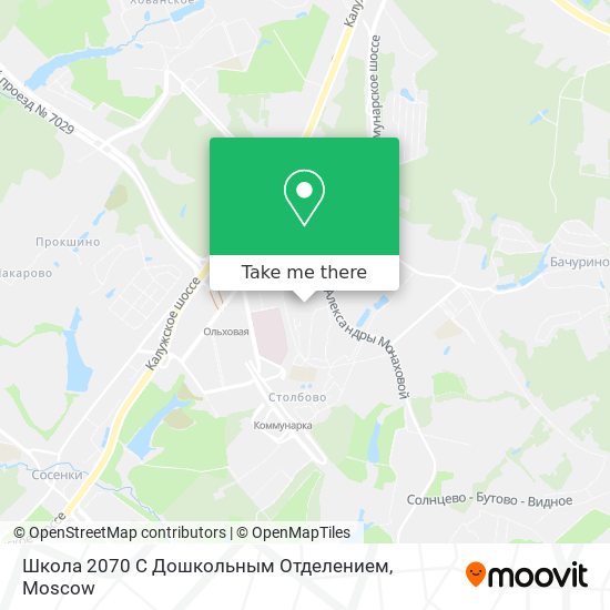 Школа 2070 С Дошкольным Отделением map