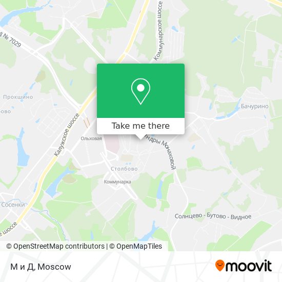 М и Д map