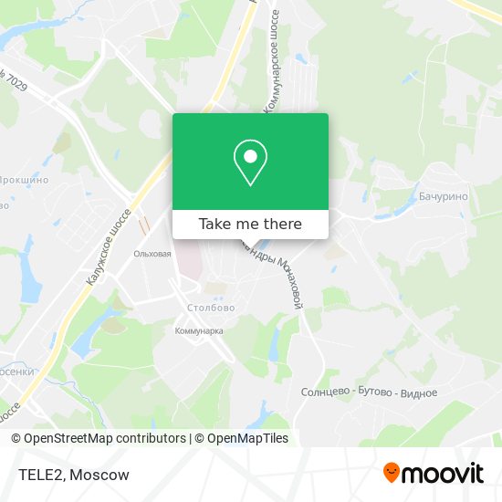 TELE2 map