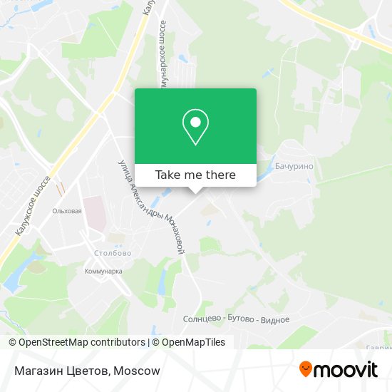 Магазин Цветов map