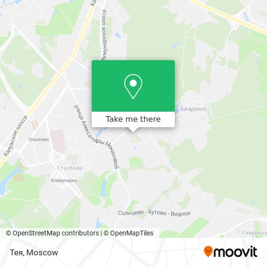 Тея map